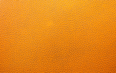 Orange color leather texture