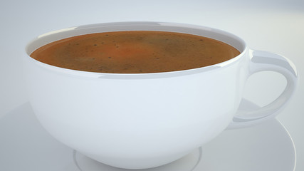 cup of coffee 3D