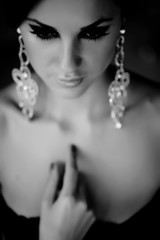 Obraz premium Sexy lady bw