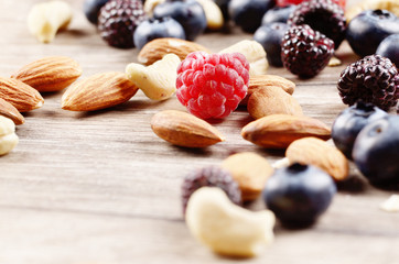 Nuts and berries
