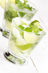 Mojito with lime
