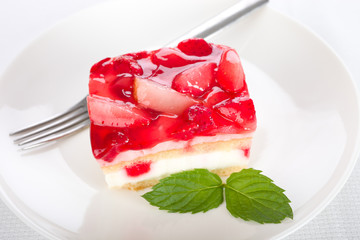 Erdbeerkuchen