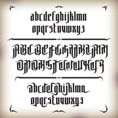 Modern Gothic Font