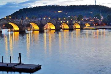 Charles Bridge in Prague, Czech Republic © Tomasz Warszewski