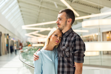 Couple spending happy time