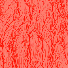 Red Trees Background
