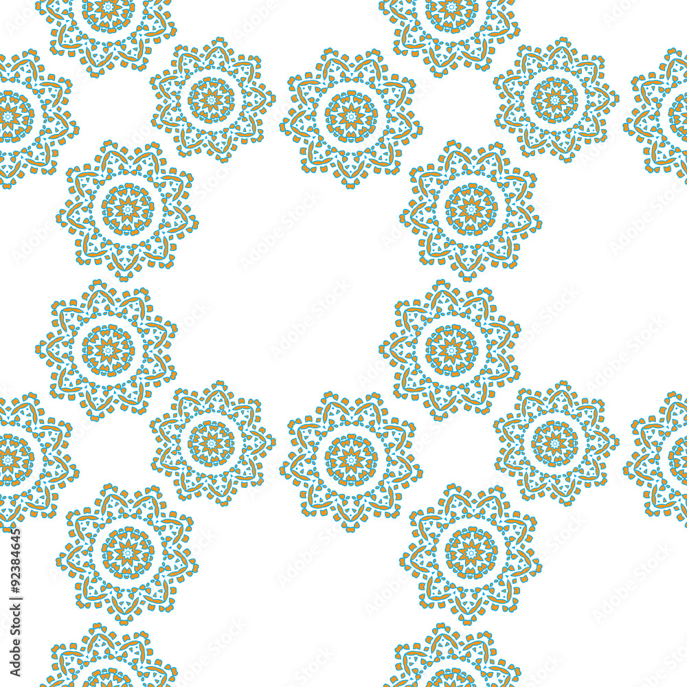 Poster abstract vector seamless pattern.