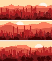 Muslim cityscapes
