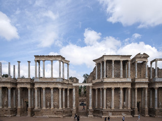 Fototapeta premium Hermoso teatro Romano de la ciudad de Mérida, Extremadura