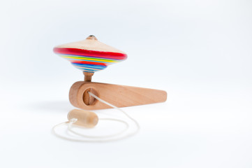 Trottola in legno
