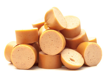 Wurst aufgeschnitten