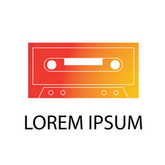 Fototapeta premium Vector music logo EPS 10