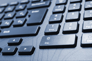 Keyboard closeup