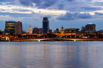 Fototapeta premium Singapore downtown