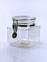 Glass jar
