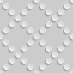 Abstract 3d paper frozen yogurt card.
