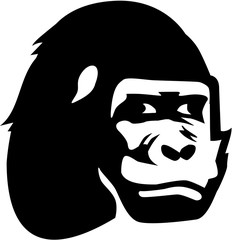 Gorilla head