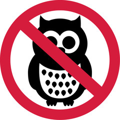 Owls forbidden