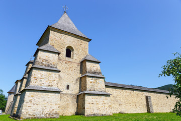 Fototapeta premium The Sucevita Monastery is a Romanian Orthodox monastery situated in the commune of Sucevitai, Suceava County, Moldavia, Romania