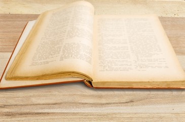 Obraz premium Open book.