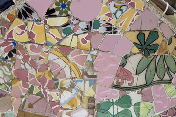 Gaudi Pink Tiles