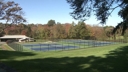 Tennis courts