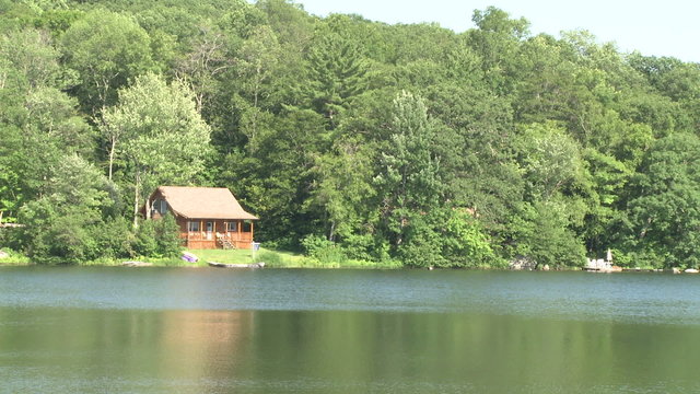 Small cabin on the lake