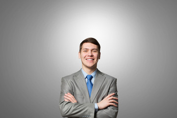 Confident businessman