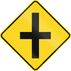 Intersection Ahead In Canada