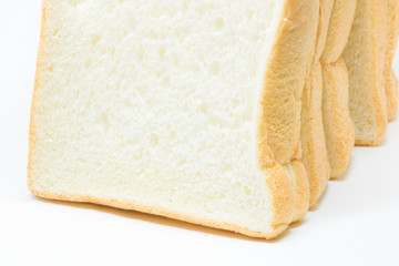 bread with white isolated background