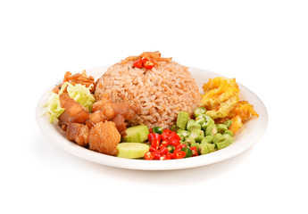 Rice Mixed with Shrimp paste