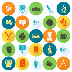 School and Education Icons