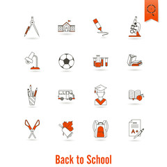 School and Education Icons