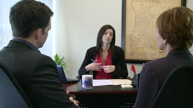 Female - Mid 20's Office Meeting