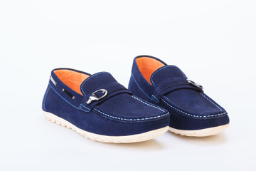 Men's shoes on a white background