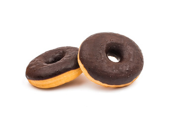 donut in chocolate glaze