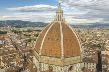 Obraz premium Santa Maria del Fiore cathedral in Florence, Dome