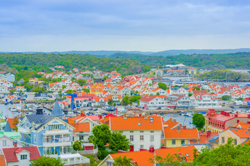 Marstrand, picturesque and popular sailing island in Sweden