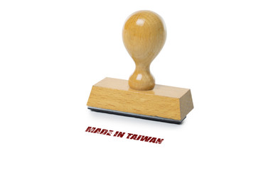 Made in Taiwan Rubber Stamp