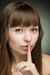 Naklejka premium It's a Secret!