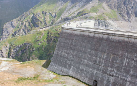 Dam Grande Dixence - Worlds highest gravity dam
