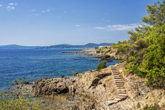 K&uuml;ste bei Les Issambres