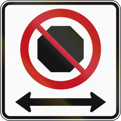 No Stopping In Canada