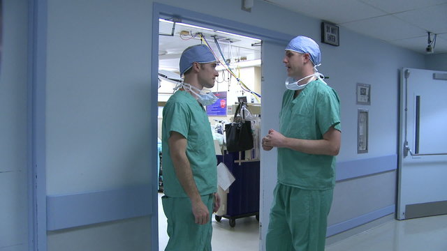 Surgeons look ahead at their schedule