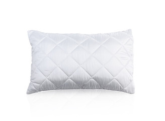 pillow with white protective mite pillow case