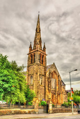Fototapeta na wymiar Fisherwick Presbyterian church in Belfast - Northern Ireland