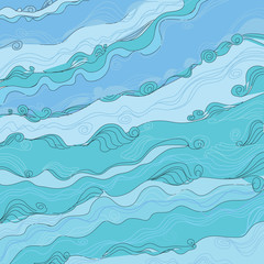 Illustration of pattern wave