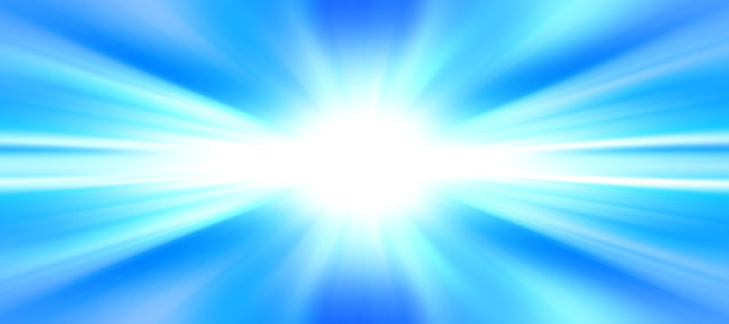 Esplosione di luce - energia - template