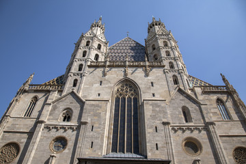 Fototapeta na wymiar Cathedral, Vienna, Austria