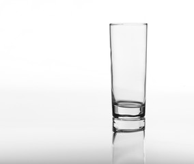 Empty Drinking Glass Cup